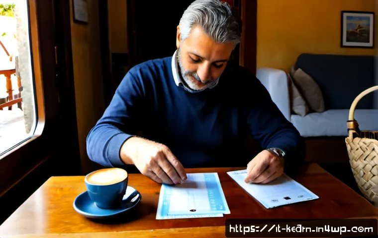 문화 교류 프로그램을 포함한 여행 구성 - Photorealistic travel planning scene in a sunlit Italian home, an Italian couple in their 50s review...